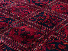 closeup image of a carpets pattern